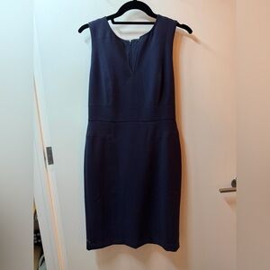 Ann Taylor Navy Blue Dress